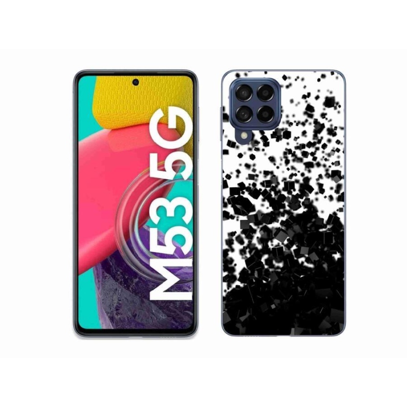 Gelový kryt mmCase na mobil Samsung Galaxy M53 5G - abstraktní vzor 1