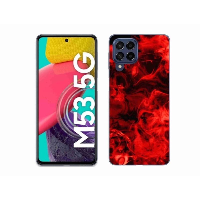Gelový kryt mmCase na mobil Samsung Galaxy M53 5G - abstraktní vzor 11