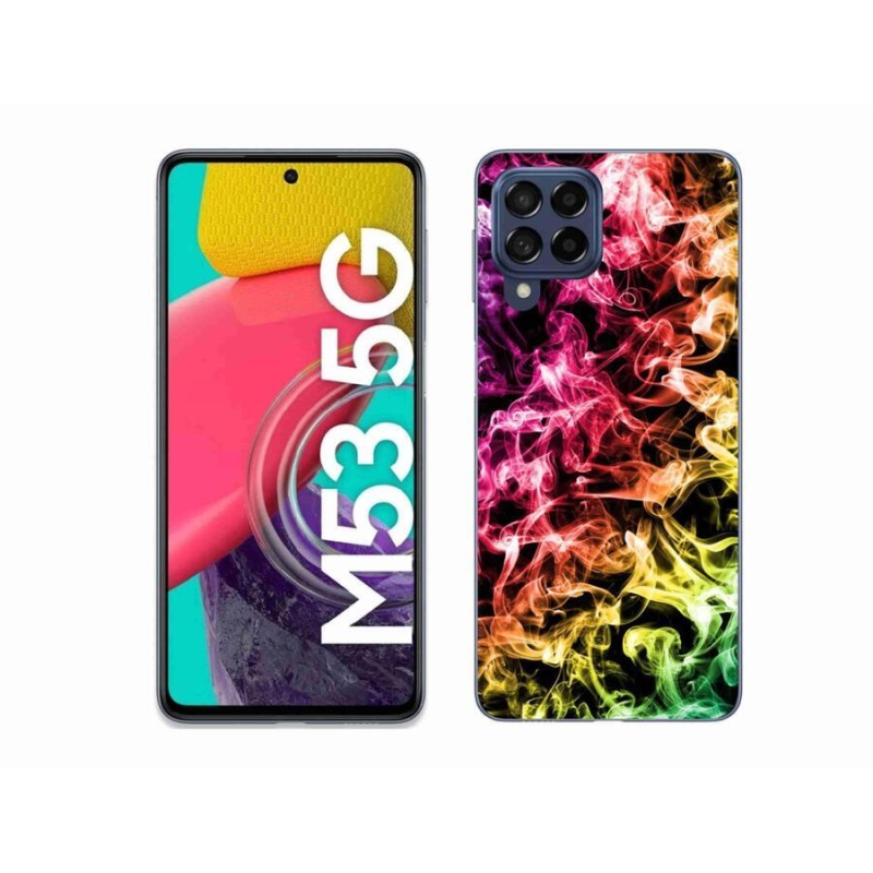 Gelový kryt mmCase na mobil Samsung Galaxy M53 5G - abstraktní vzor 6