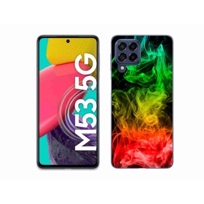 Gelový kryt mmCase na mobil Samsung Galaxy M53 5G - abstraktní vzor 7