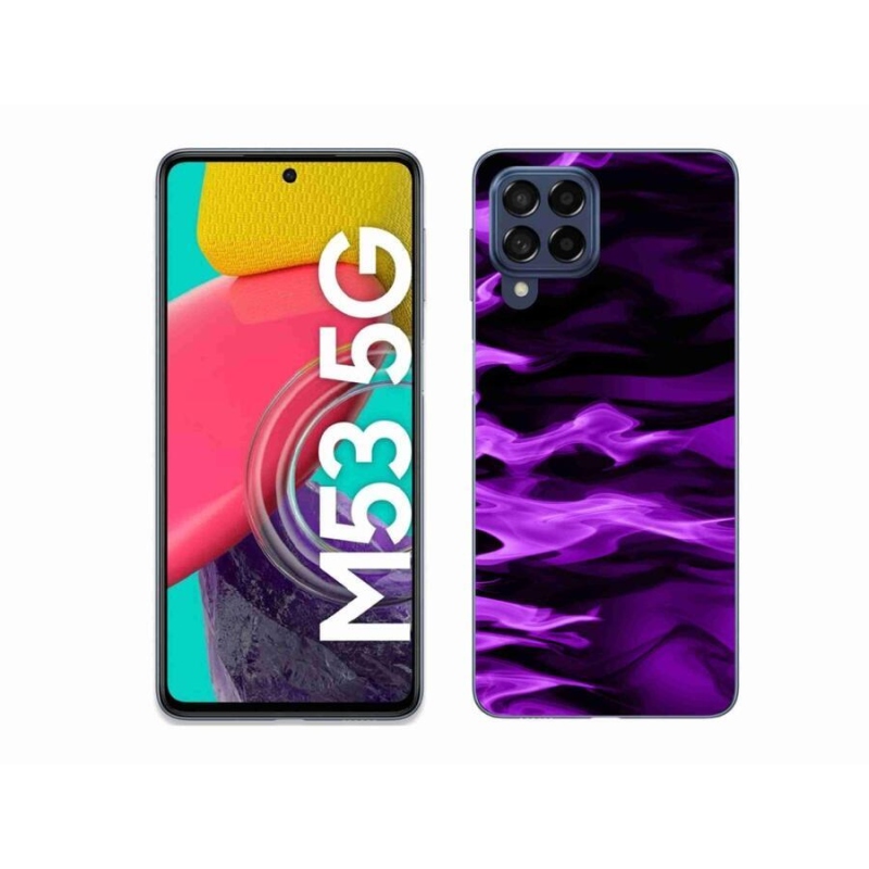 Gelový kryt mmCase na mobil Samsung Galaxy M53 5G - abstraktní vzor 9
