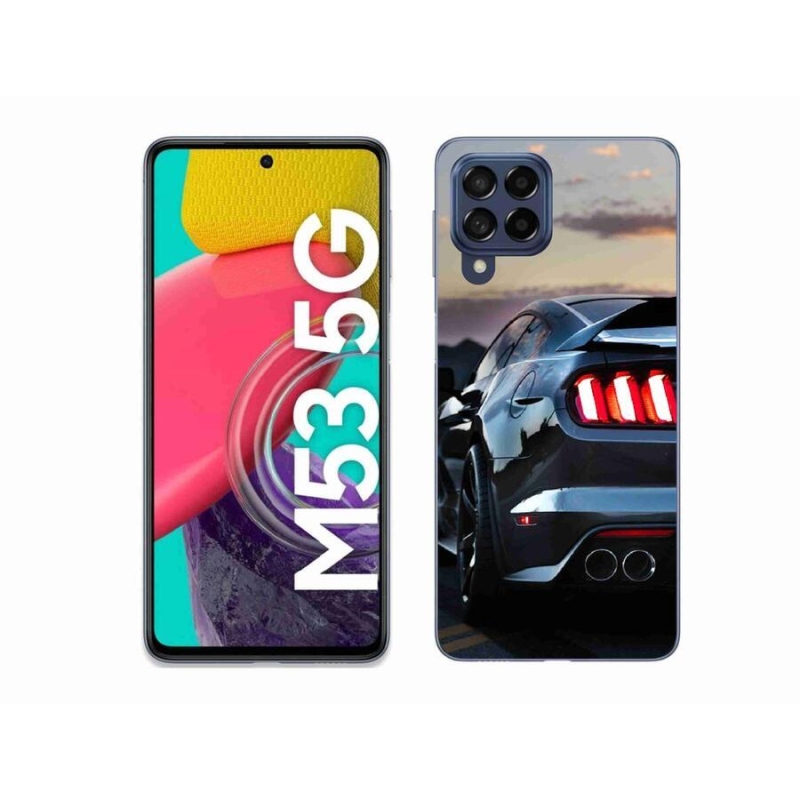 Gelový kryt mmCase na mobil Samsung Galaxy M53 5G - auto 7
