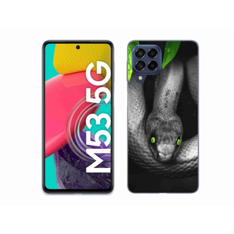 Gelový kryt mmCase na mobil Samsung Galaxy M53 5G - had