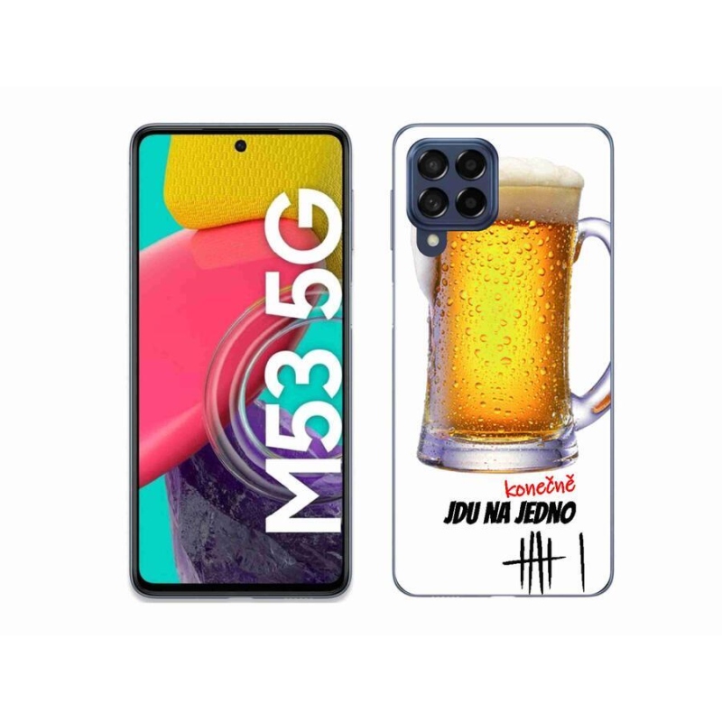 Gelový kryt mmCase na mobil Samsung Galaxy M53 5G - jdu na jedno