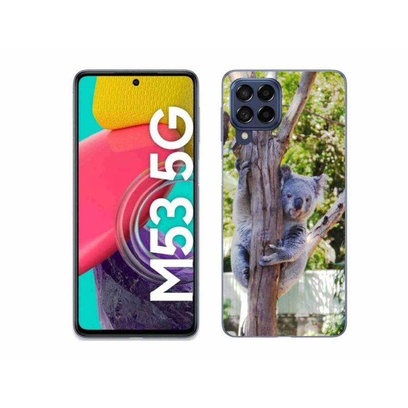 Gelový kryt mmCase na mobil Samsung Galaxy M53 5G - koala