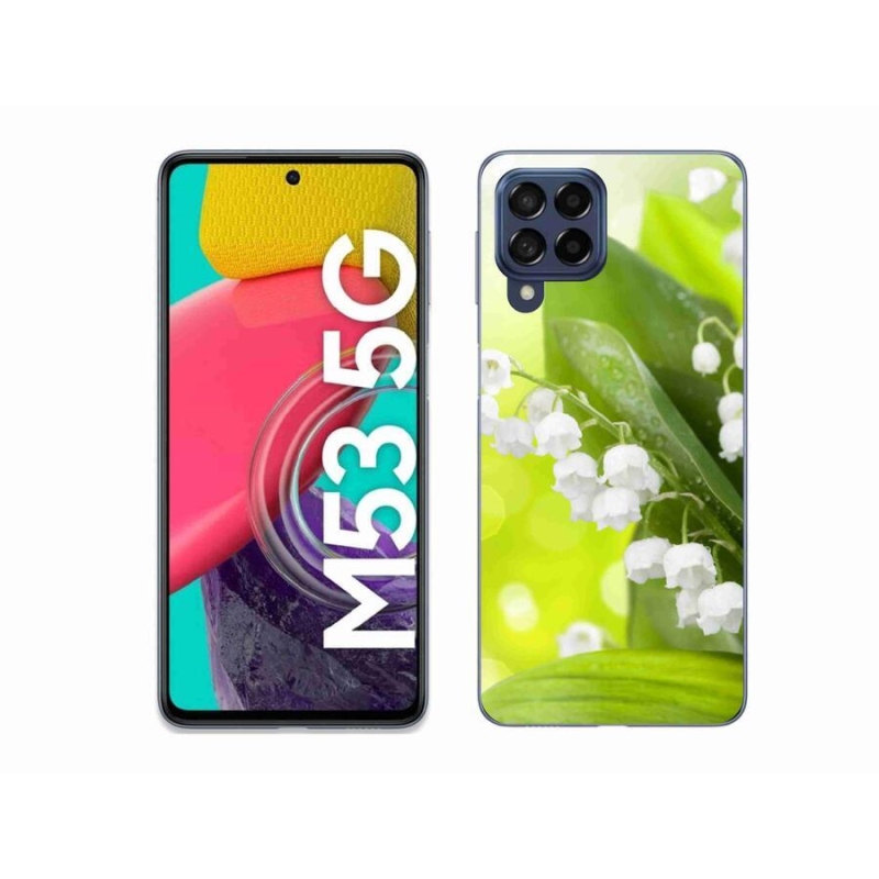 Gelový kryt mmCase na mobil Samsung Galaxy M53 5G - konvalinka