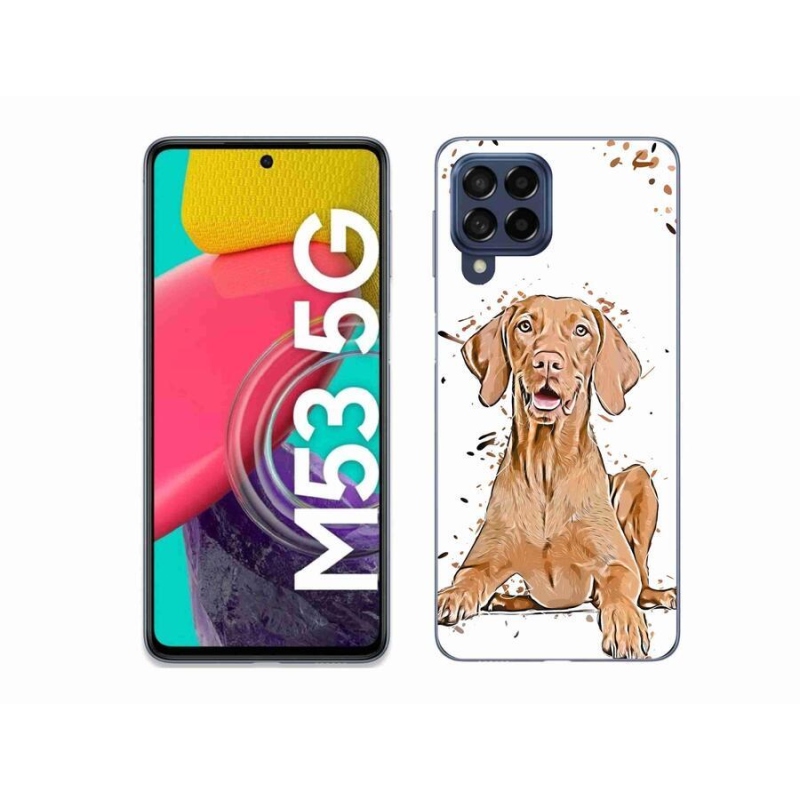 Gelový kryt mmCase na mobil Samsung Galaxy M53 5G - maďar