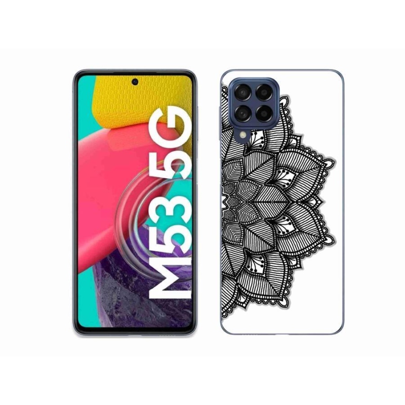 Gelový kryt mmCase na mobil Samsung Galaxy M53 5G - mandala
