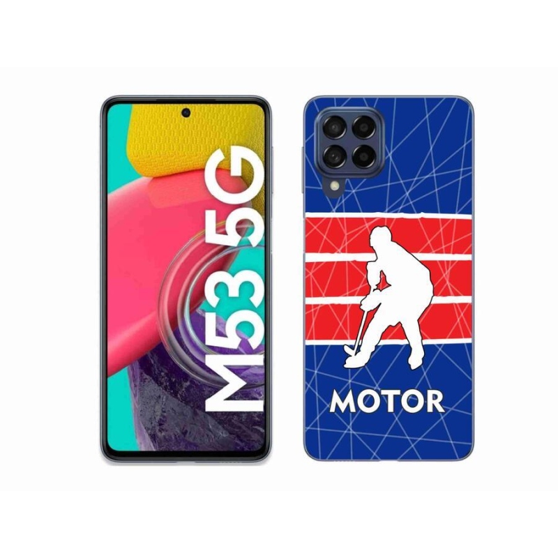 Gelový kryt mmCase na mobil Samsung Galaxy M53 5G - Motor