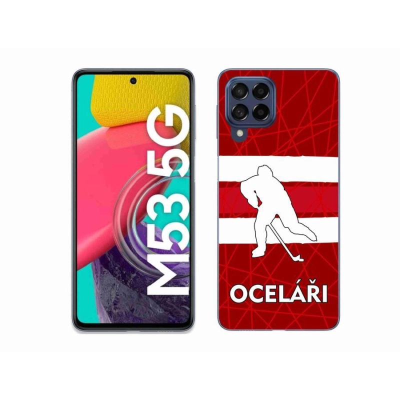 Gelový kryt mmCase na mobil Samsung Galaxy M53 5G - Oceláři