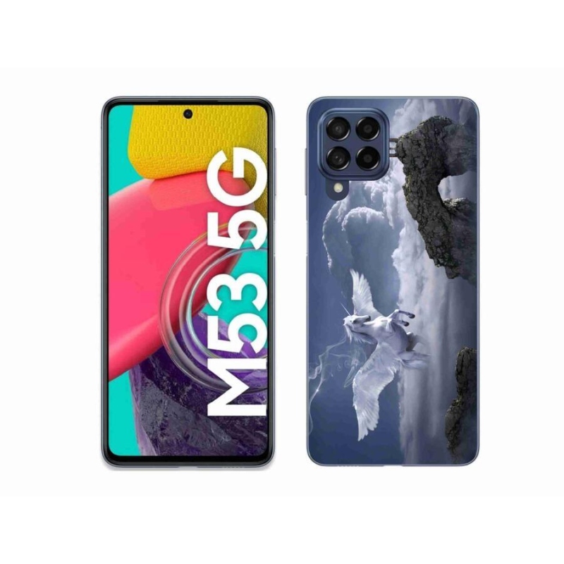 Gelový kryt mmCase na mobil Samsung Galaxy M53 5G - pegas