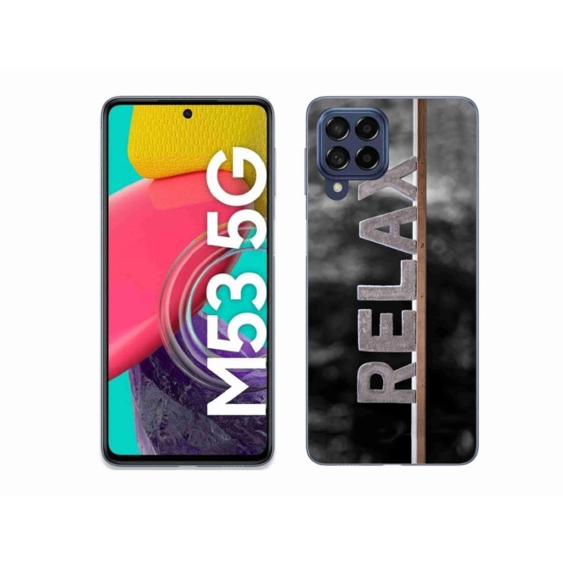 Gelový kryt mmCase na mobil Samsung Galaxy M53 5G - relax 1
