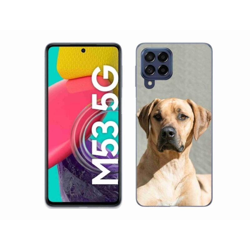 Gelový kryt mmCase na mobil Samsung Galaxy M53 5G - ridgeback
