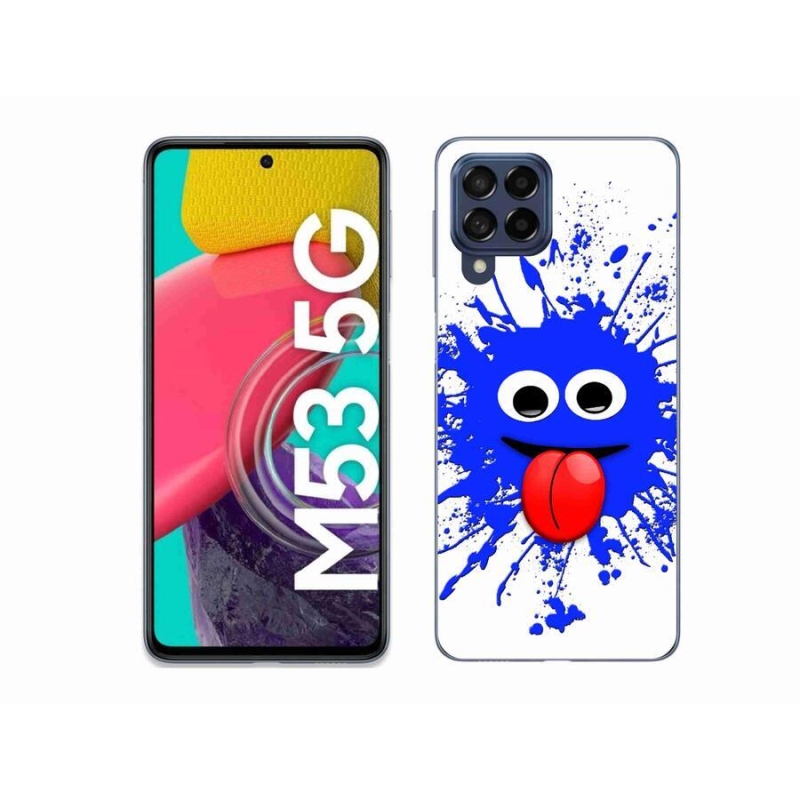 Gelový kryt mmCase na mobil Samsung Galaxy M53 5G - strašidlo