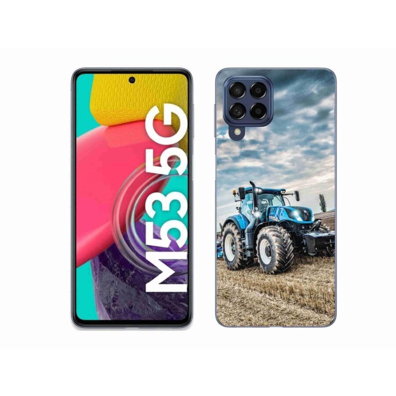 Gelový kryt mmCase na mobil Samsung Galaxy M53 5G - traktor 2