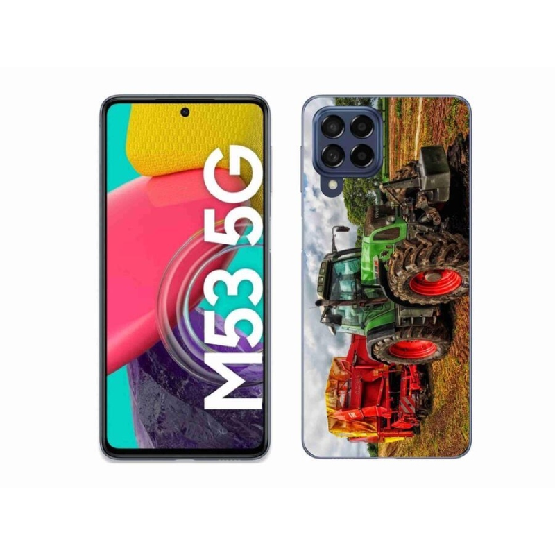 Gelový kryt mmCase na mobil Samsung Galaxy M53 5G - traktor 4