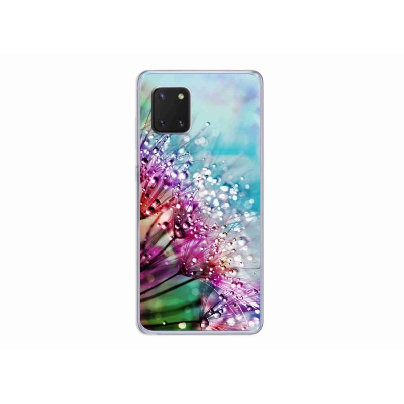 Gelový kryt mmCase na mobil Samsung Galaxy Note 10 Lite - barevné květy
