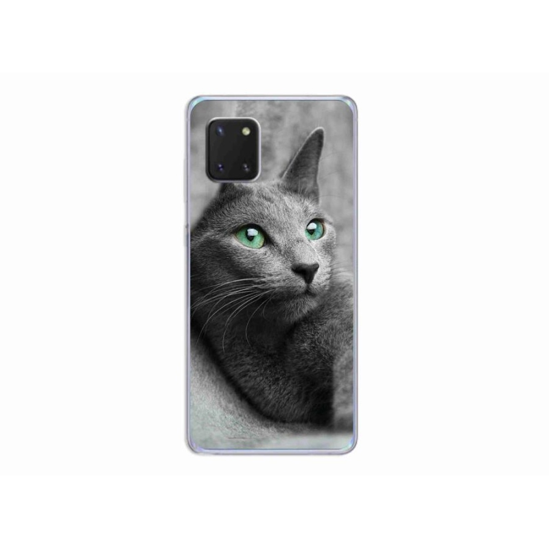 Gelový kryt mmCase na mobil Samsung Galaxy Note 10 Lite - kočka 2