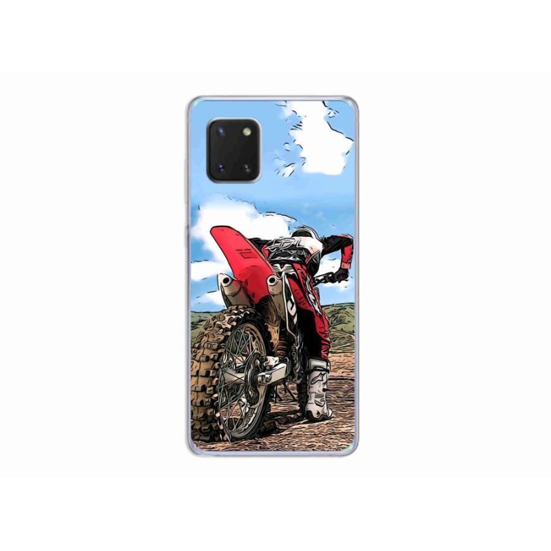 Gelový kryt mmCase na mobil Samsung Galaxy Note 10 Lite - moto
