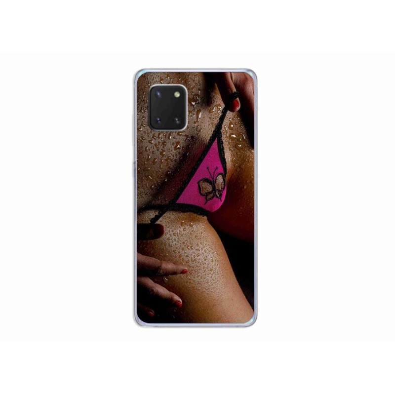 Gelový kryt mmCase na mobil Samsung Galaxy Note 10 Lite - sexy žena
