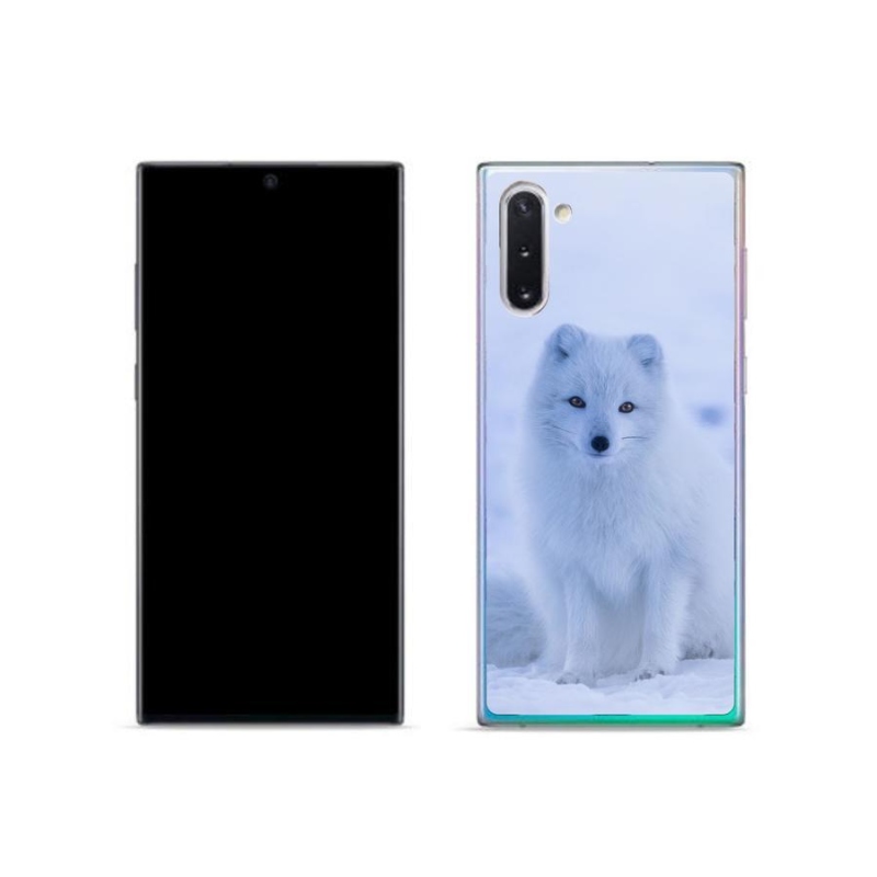 Gelový kryt mmCase na mobil Samsung Galaxy Note 10 - polární liška