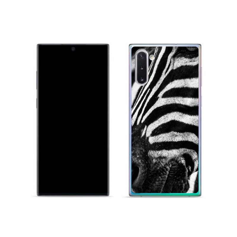 Gelový kryt mmCase na mobil Samsung Galaxy Note 10 - zebra