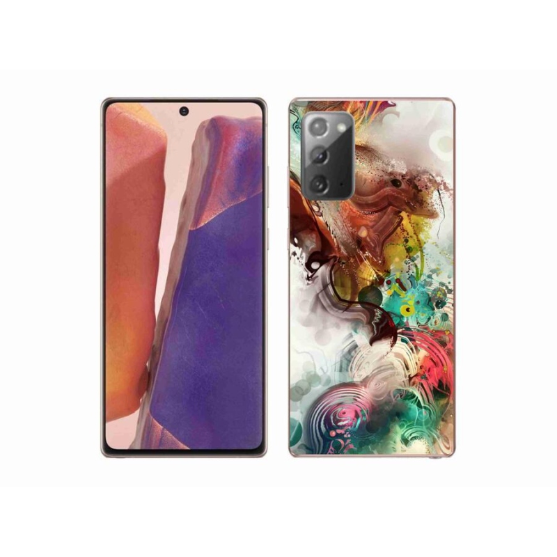 Gelový kryt mmCase na mobil Samsung Galaxy Note 20/Note 20 5G - abstrakt 1