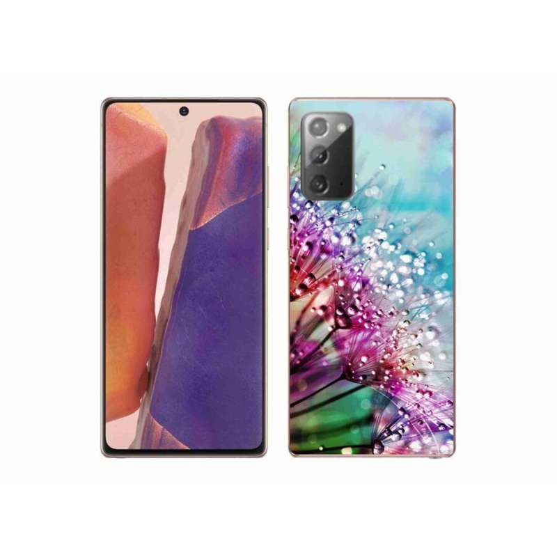 Gelový kryt mmCase na mobil Samsung Galaxy Note 20/Note 20 5G - barevné květy