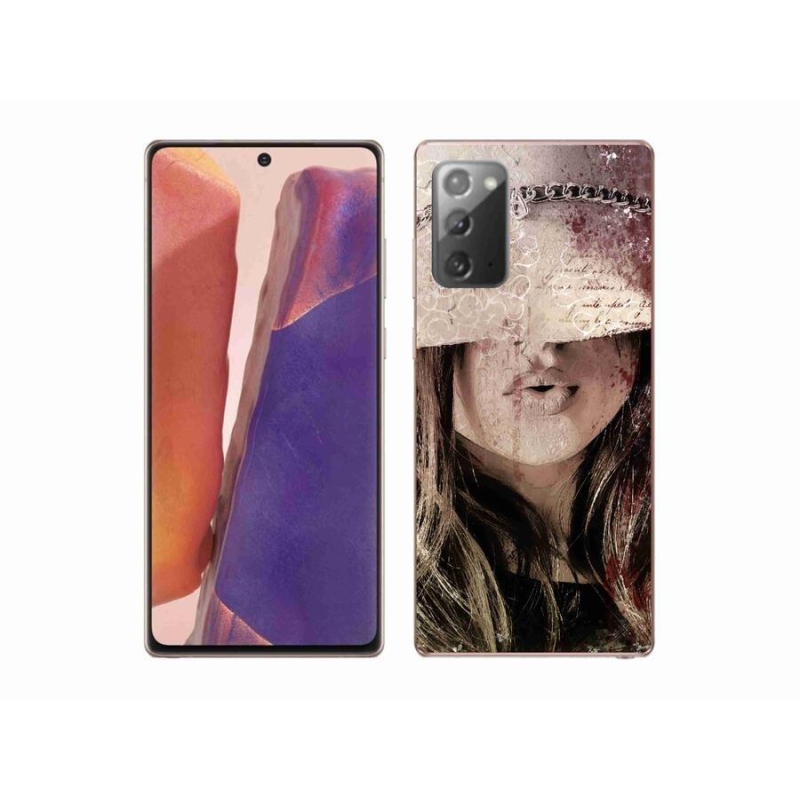 Gelový kryt mmCase na mobil Samsung Galaxy Note 20/Note 20 5G - dívka