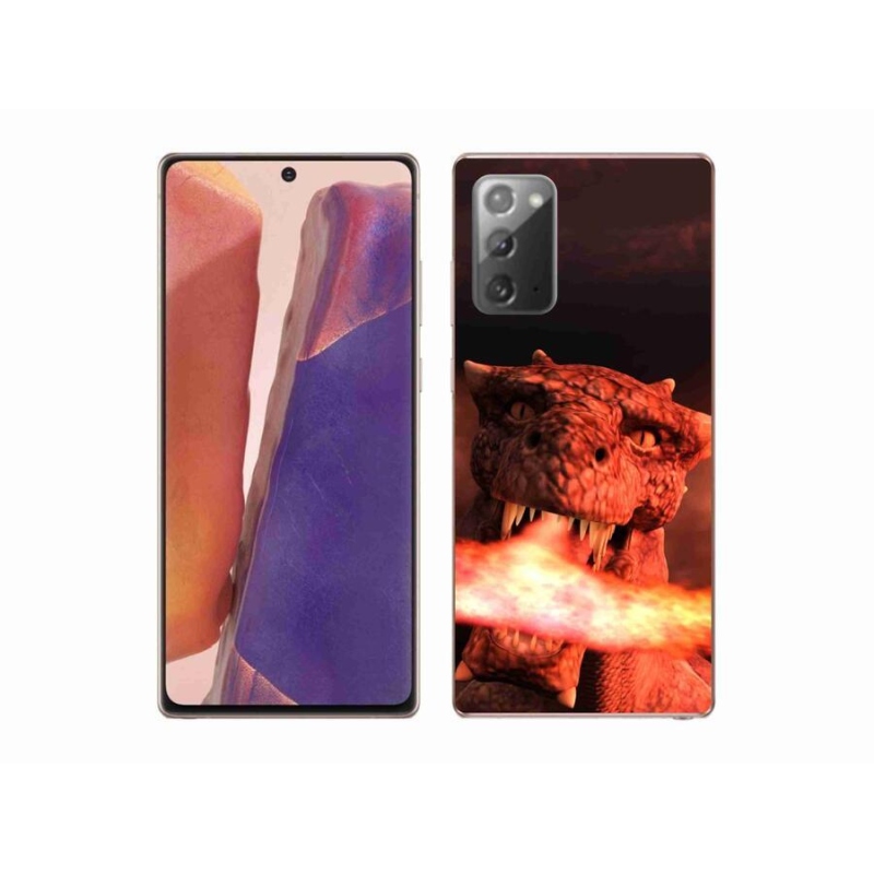 Gelový kryt mmCase na mobil Samsung Galaxy Note 20/Note 20 5G - drak