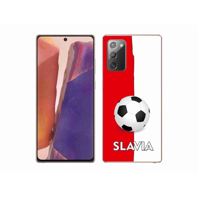 Gelový kryt mmCase na mobil Samsung Galaxy Note 20/Note 20 5G - fotbal 2