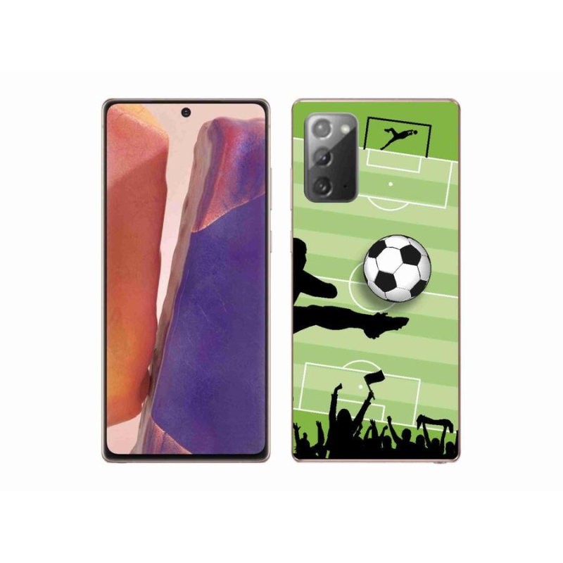 Gelový kryt mmCase na mobil Samsung Galaxy Note 20/Note 20 5G - fotbal 3