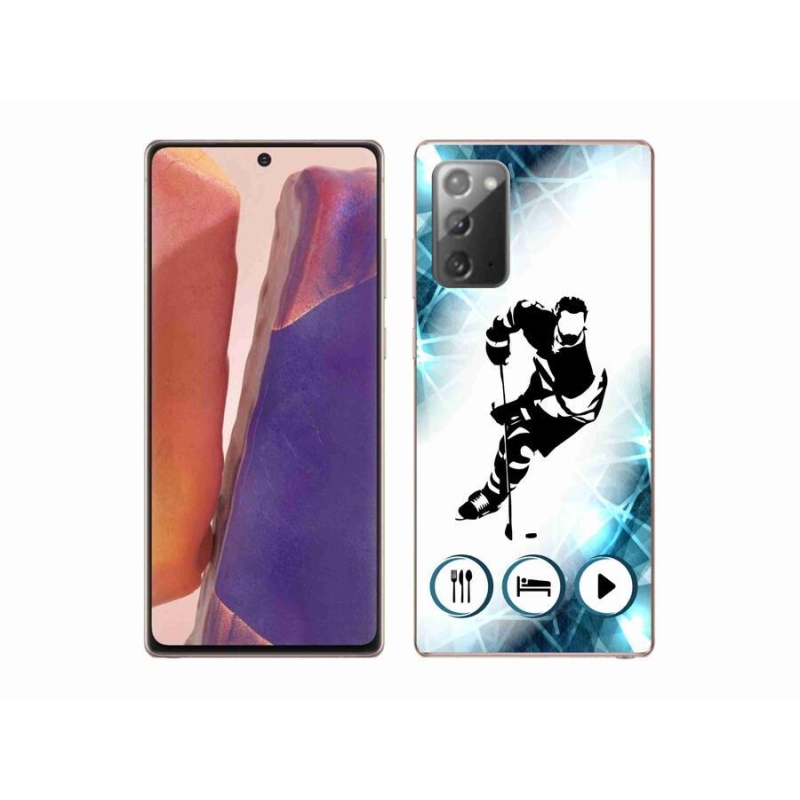 Gelový kryt mmCase na mobil Samsung Galaxy Note 20/Note 20 5G - hokej 1