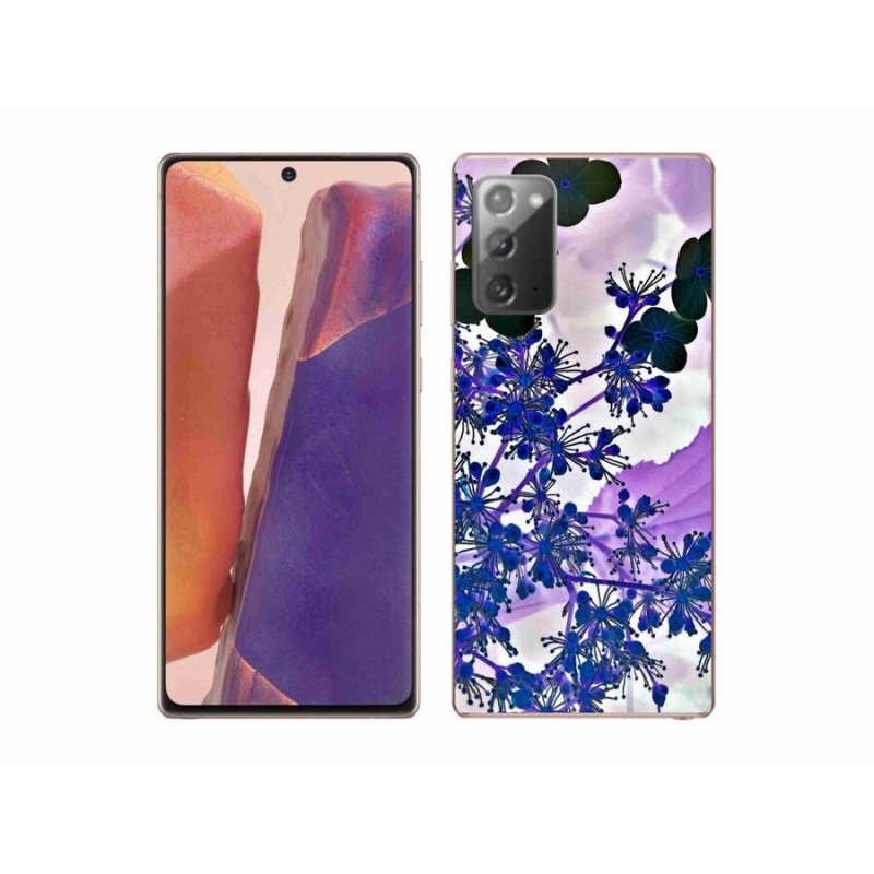 Gelový kryt mmCase na mobil Samsung Galaxy Note 20/Note 20 5G - květ hortenzie
