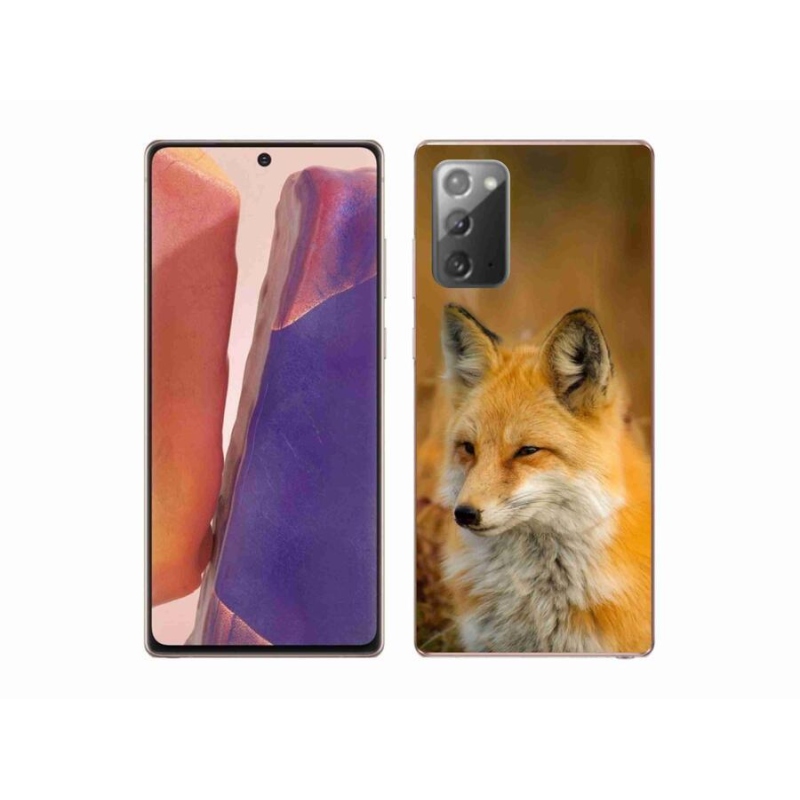 Gelový kryt mmCase na mobil Samsung Galaxy Note 20/Note 20 5G - liška