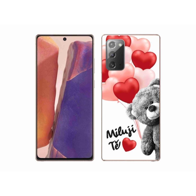 Gelový kryt mmCase na mobil Samsung Galaxy Note 20/Note 20 5G - miluji Tě