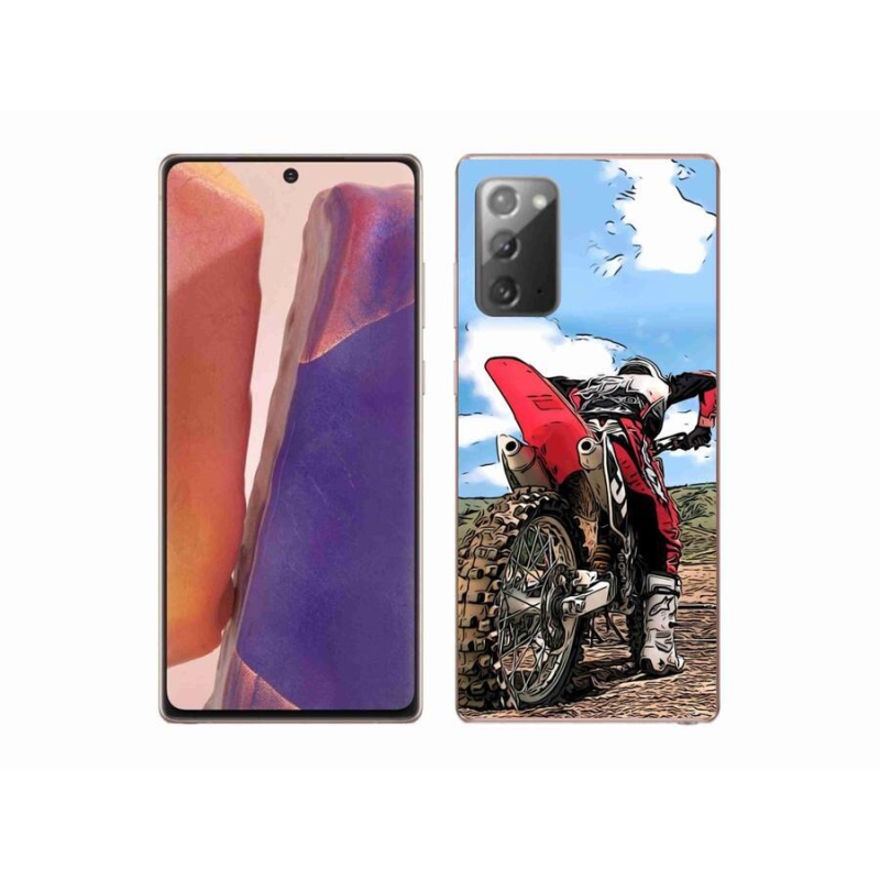 Gelový kryt mmCase na mobil Samsung Galaxy Note 20/Note 20 5G - moto