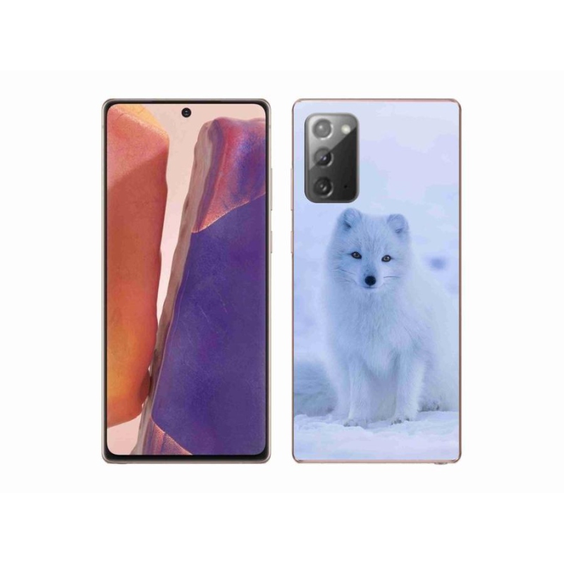 Gelový kryt mmCase na mobil Samsung Galaxy Note 20/Note 20 5G - polární liška