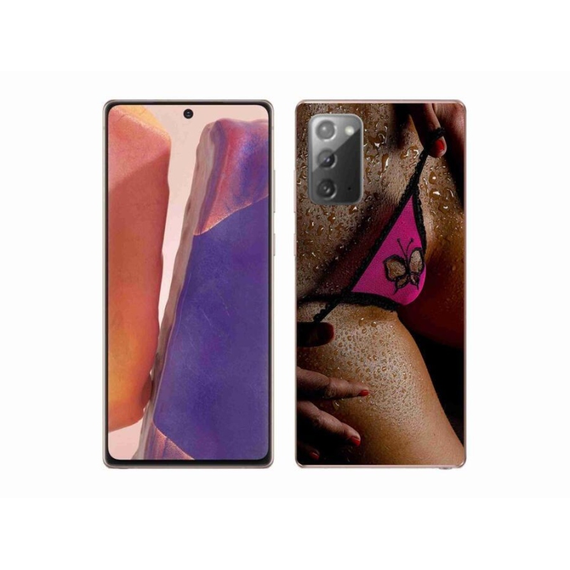 Gelový kryt mmCase na mobil Samsung Galaxy Note 20/Note 20 5G - sexy žena