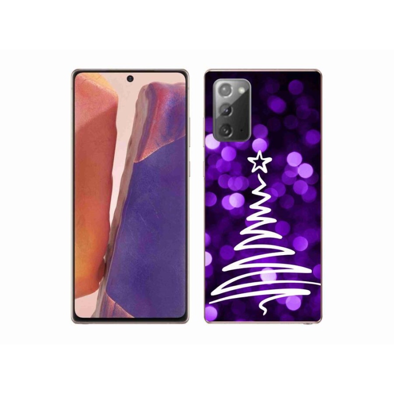 Gelový kryt mmCase na mobil Samsung Galaxy Note 20/Note 20 5G - stromek