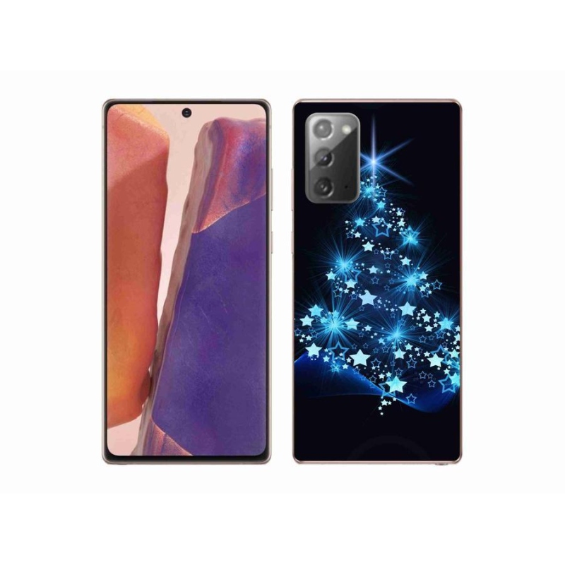 Gelový kryt mmCase na mobil Samsung Galaxy Note 20/Note 20 5G - vánoční stromek