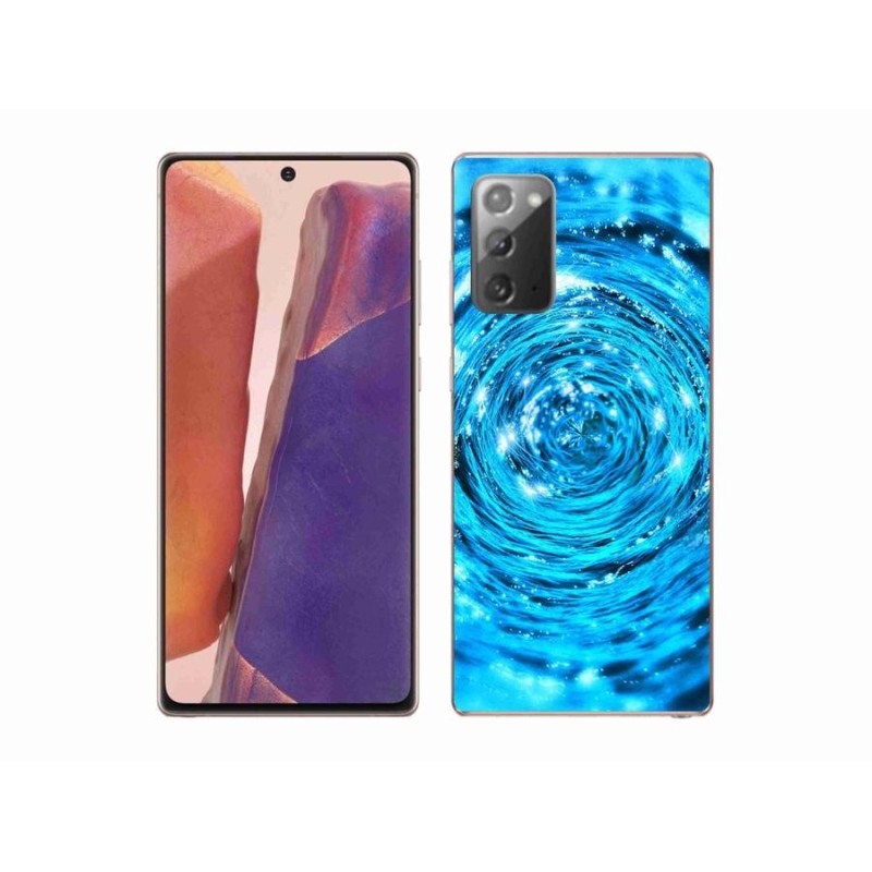 Gelový kryt mmCase na mobil Samsung Galaxy Note 20/Note 20 5G - vodní vír