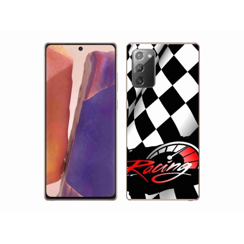 Gelový kryt mmCase na mobil Samsung Galaxy Note 20/Note 20 5G - závodění