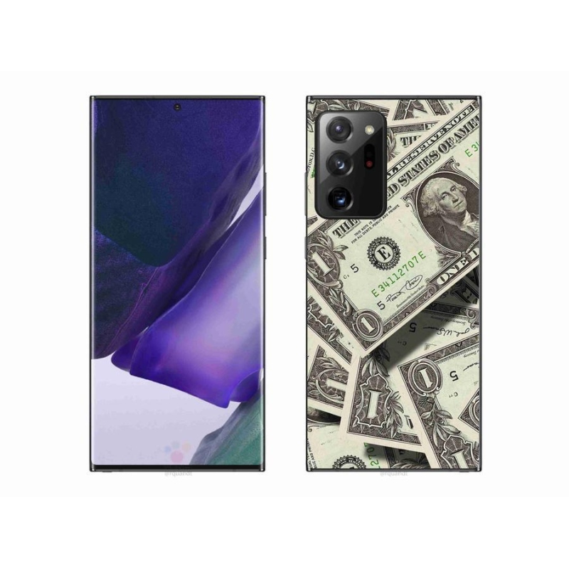 Gelový kryt mmCase na mobil Samsung Galaxy Note 20 Ultra - americký dolar