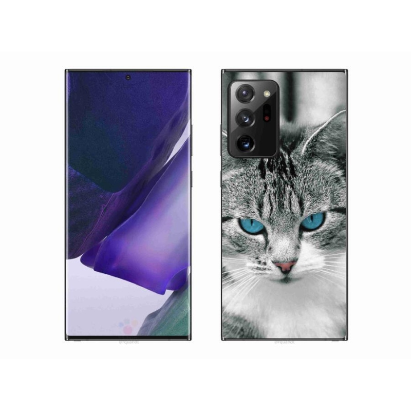 Gelový kryt mmCase na mobil Samsung Galaxy Note 20 Ultra - kočičí pohled 1