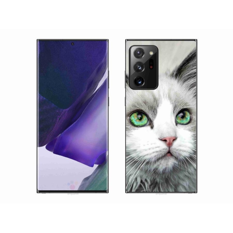 Gelový kryt mmCase na mobil Samsung Galaxy Note 20 Ultra - kočičí pohled