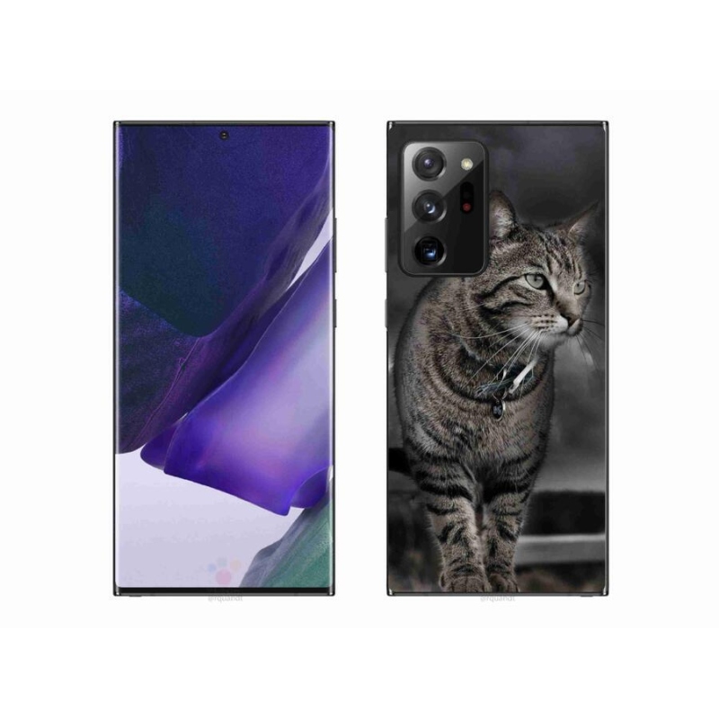 Gelový kryt mmCase na mobil Samsung Galaxy Note 20 Ultra - kočka