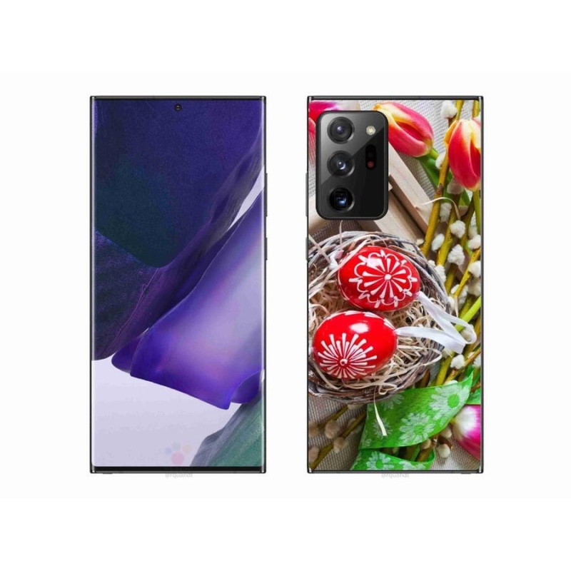 Gelový kryt mmCase na mobil Samsung Galaxy Note 20 Ultra - kraslice
