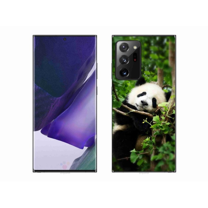 Gelový kryt mmCase na mobil Samsung Galaxy Note 20 Ultra - panda