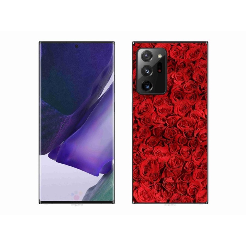 Gelový kryt mmCase na mobil Samsung Galaxy Note 20 Ultra - růže